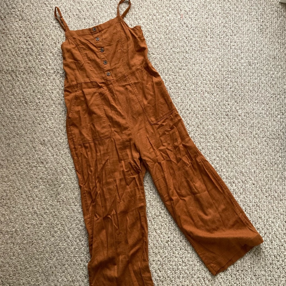 Old Navy Camel Jumpsuit